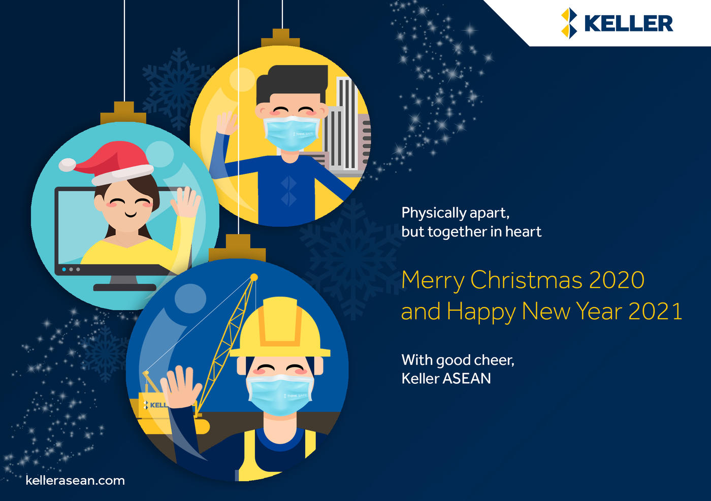 Keller ASEAN Holiday Greetings Christmas 2020 New Year 2021